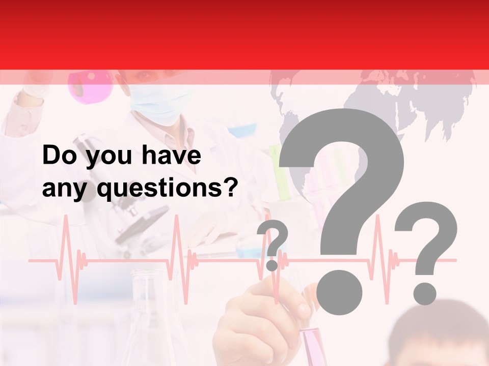 Doctor Scientist Working PowerPoint Template