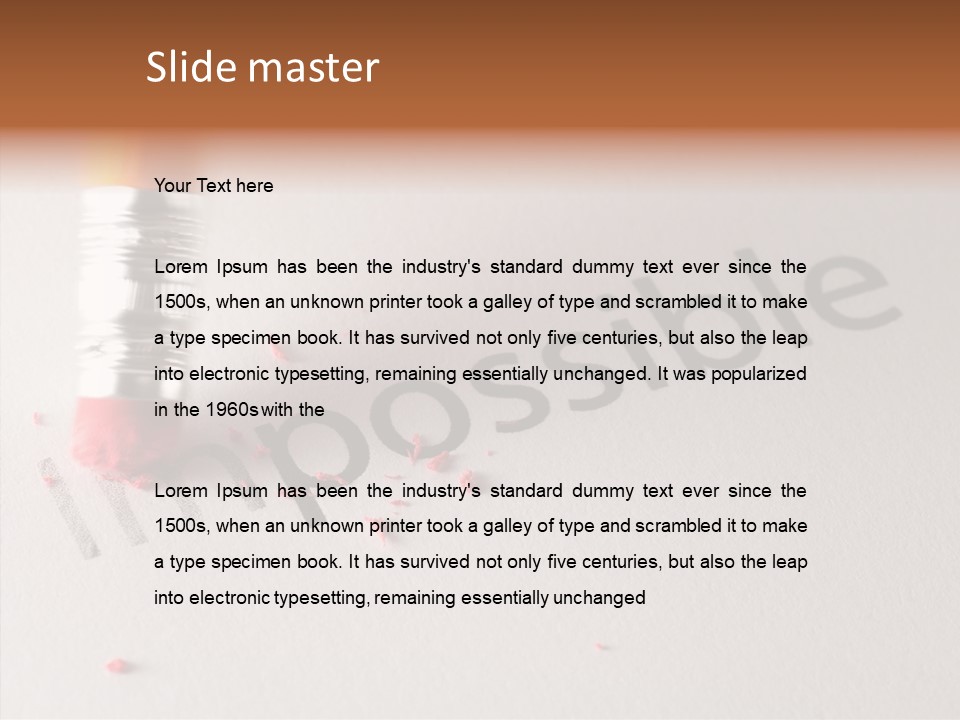 Drug White Aspirin PowerPoint Template