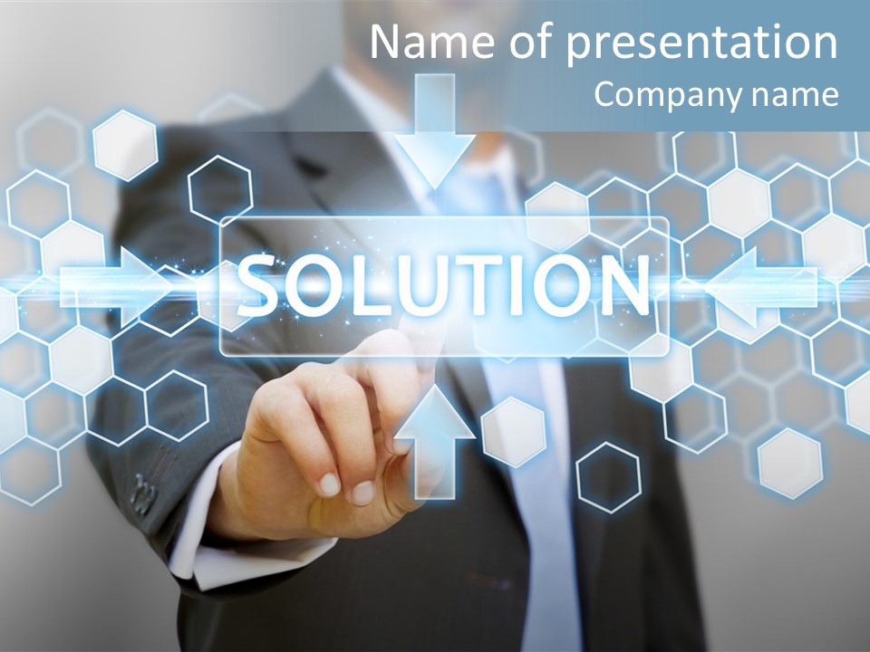 World Computer Digital PowerPoint Template