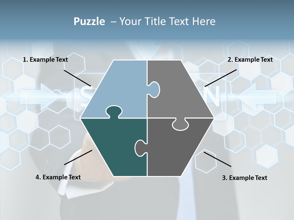 World Computer Digital PowerPoint Template