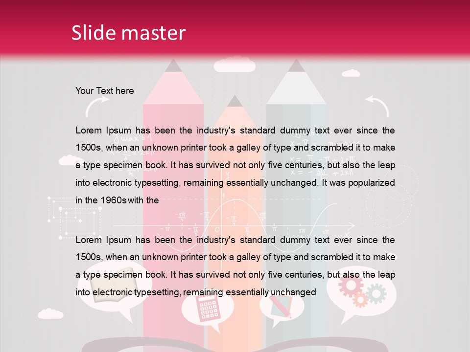 Geometry Concept Formula PowerPoint Template