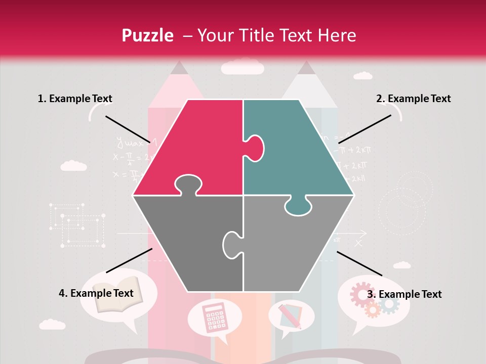Geometry Concept Formula PowerPoint Template