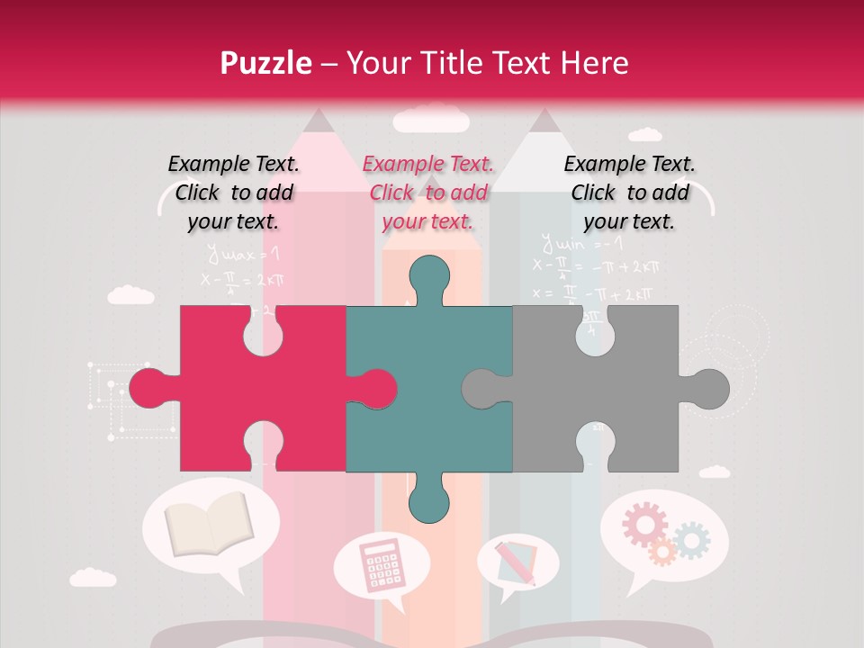 Geometry Concept Formula PowerPoint Template