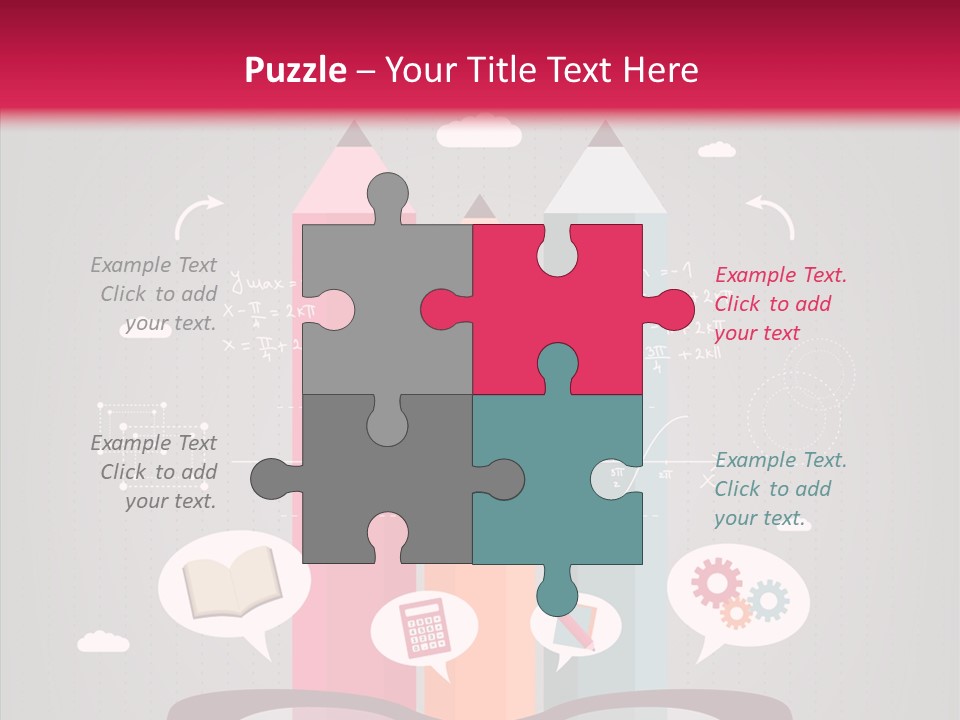 Geometry Concept Formula PowerPoint Template