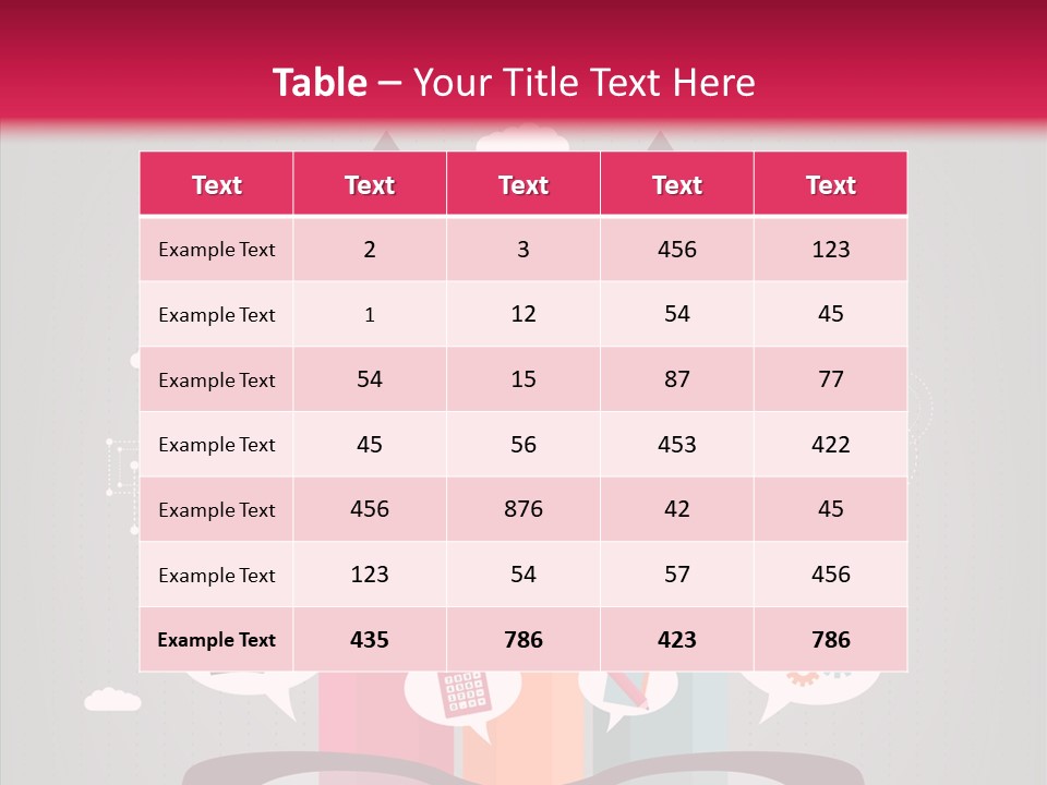 Geometry Concept Formula PowerPoint Template