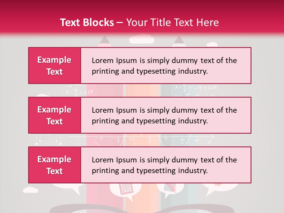 Geometry Concept Formula PowerPoint Template