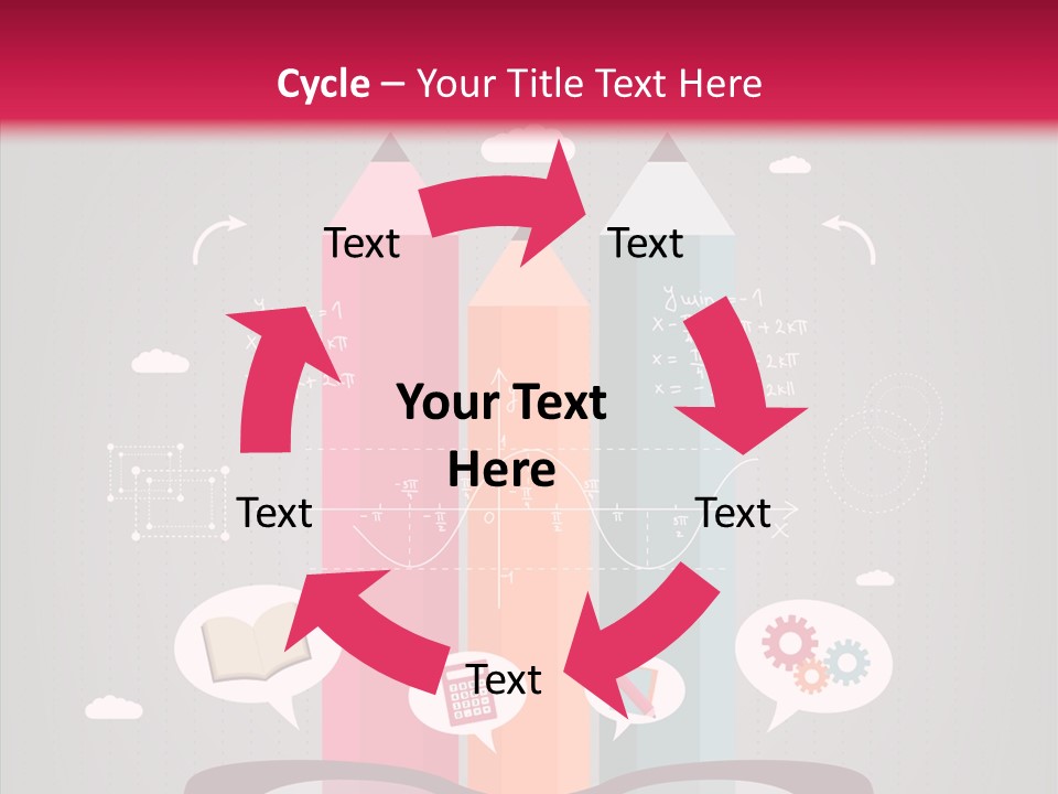 Geometry Concept Formula PowerPoint Template