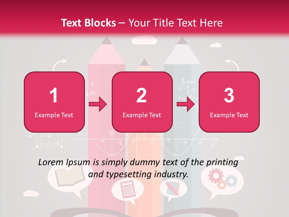 Geometry Concept Formula PowerPoint Template