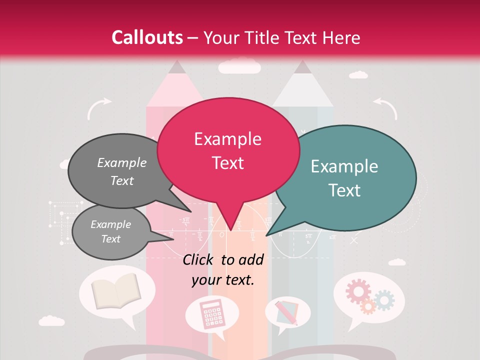 Geometry Concept Formula PowerPoint Template