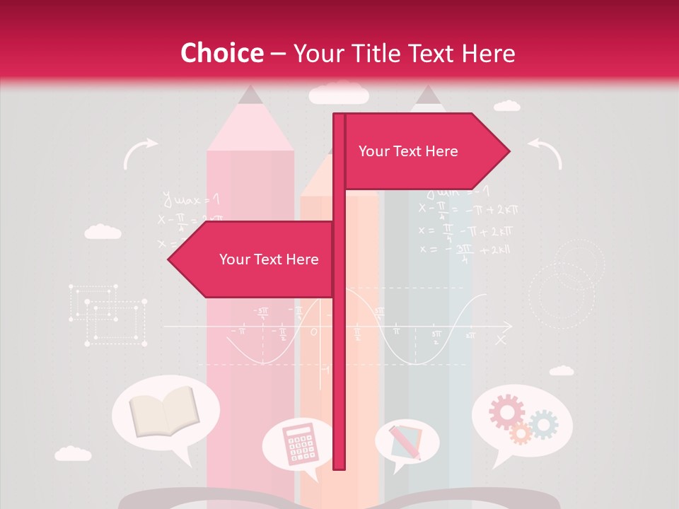 Geometry Concept Formula PowerPoint Template