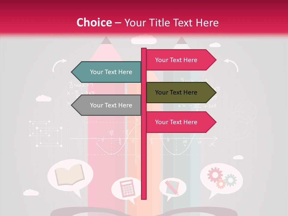 Geometry Concept Formula PowerPoint Template