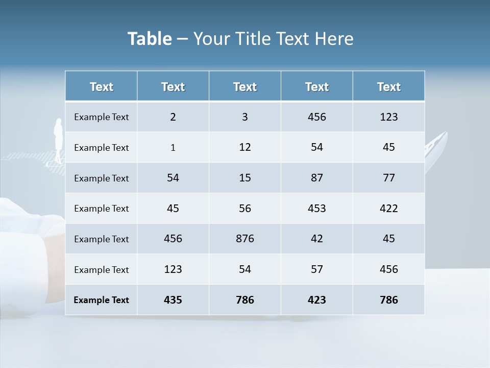 Screen High Key PowerPoint Template