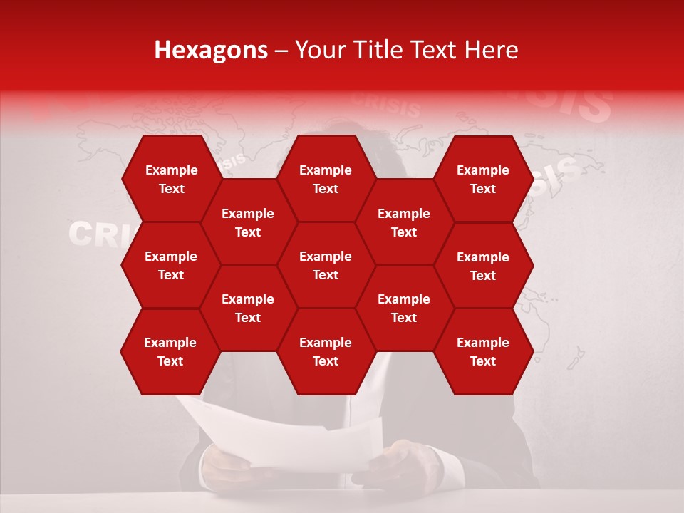 Man Pressman Crisis PowerPoint Template