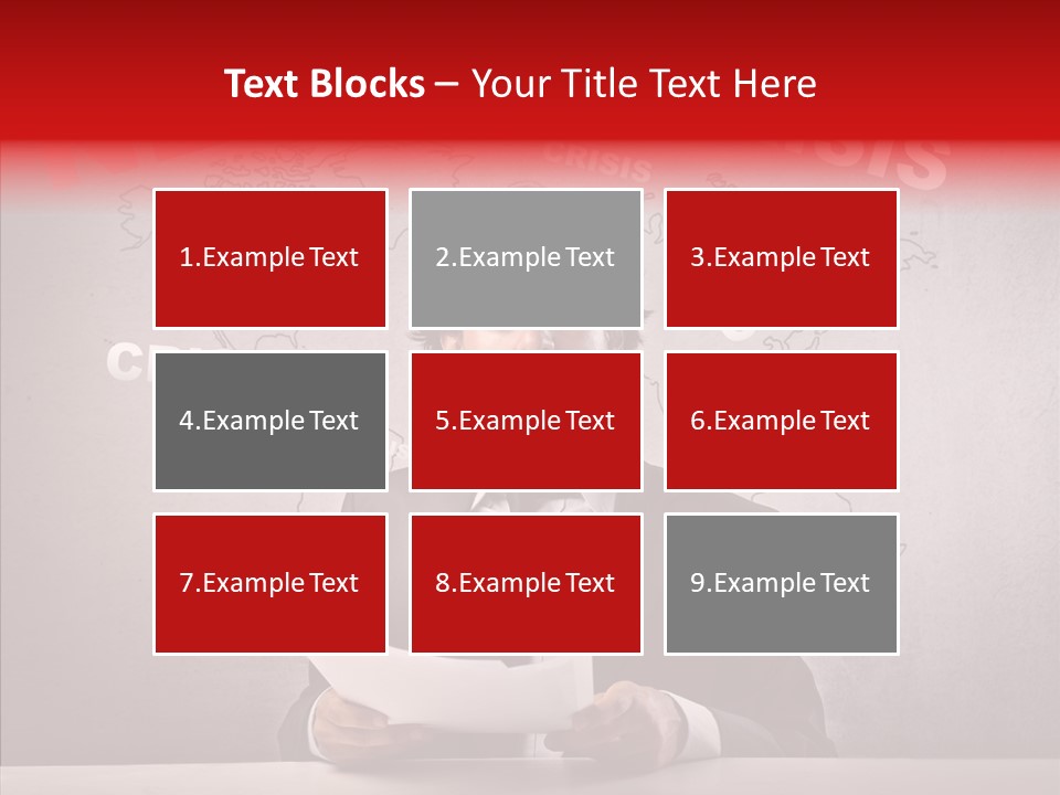Man Pressman Crisis PowerPoint Template