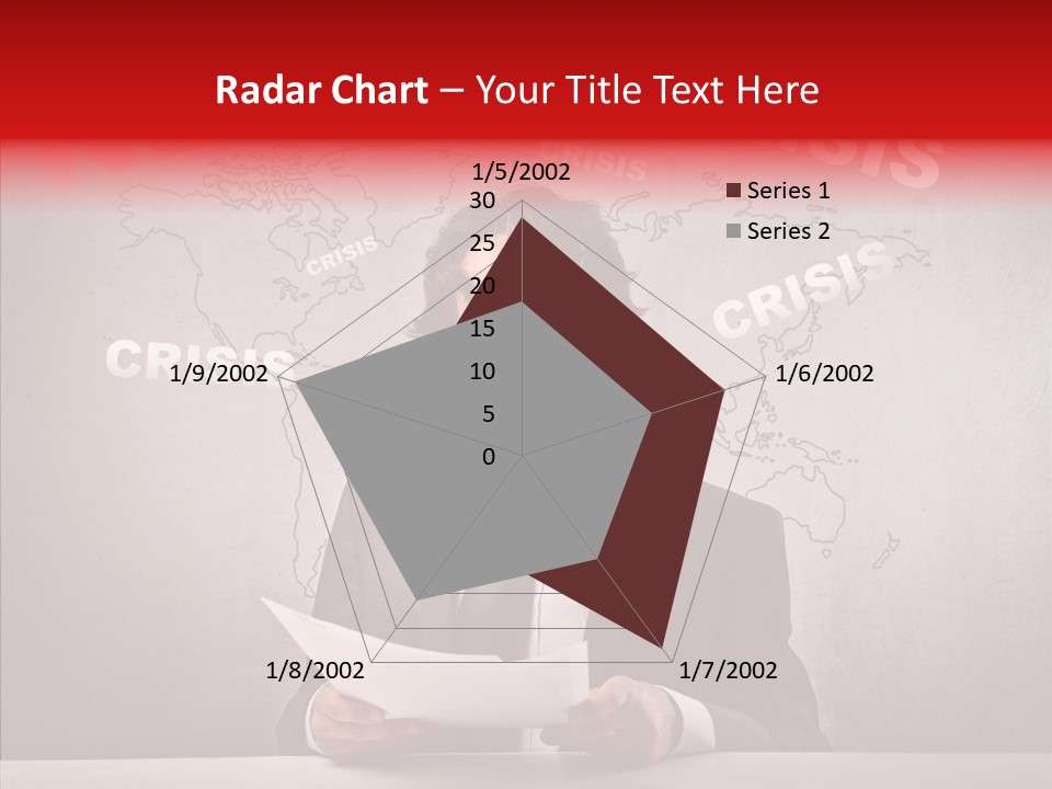 Man Pressman Crisis PowerPoint Template