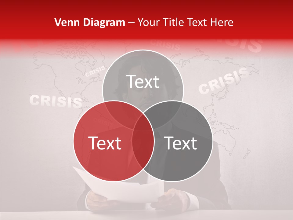 Man Pressman Crisis PowerPoint Template