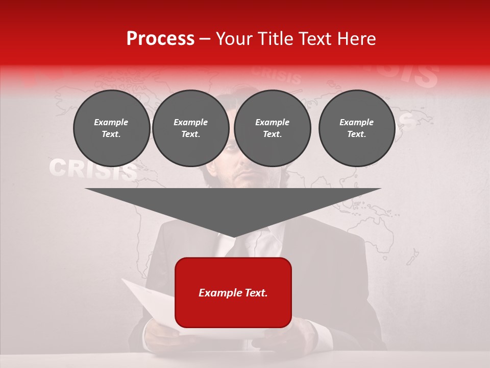Man Pressman Crisis PowerPoint Template