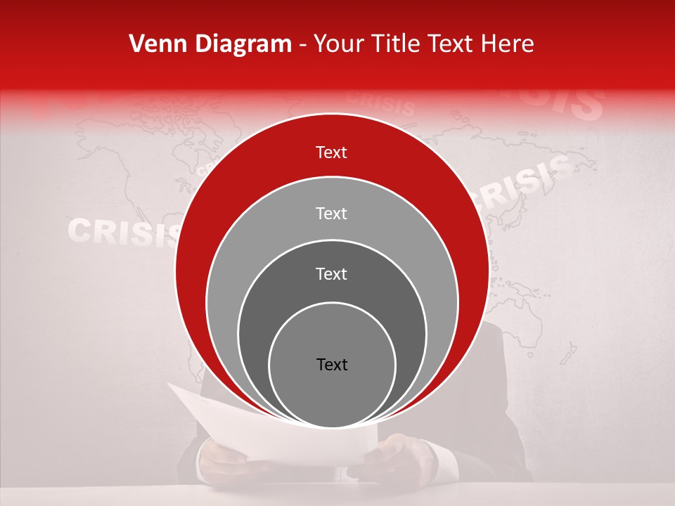 Man Pressman Crisis PowerPoint Template