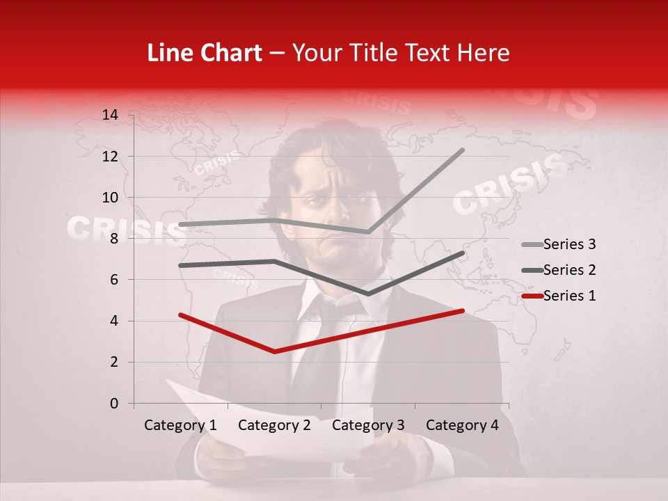 Man Pressman Crisis PowerPoint Template