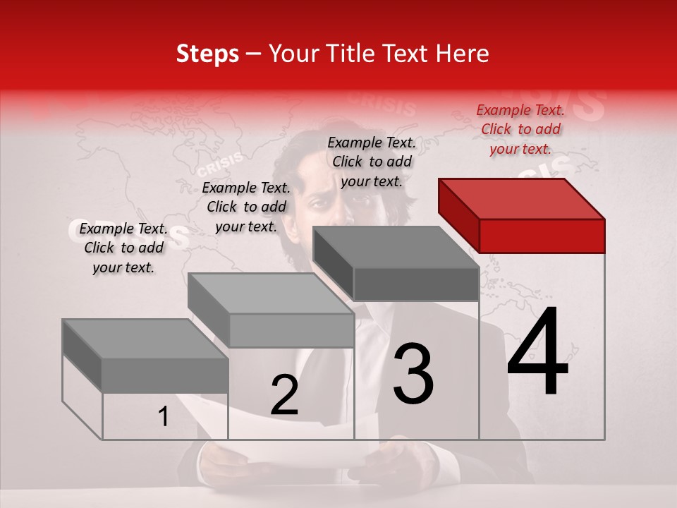 Man Pressman Crisis PowerPoint Template