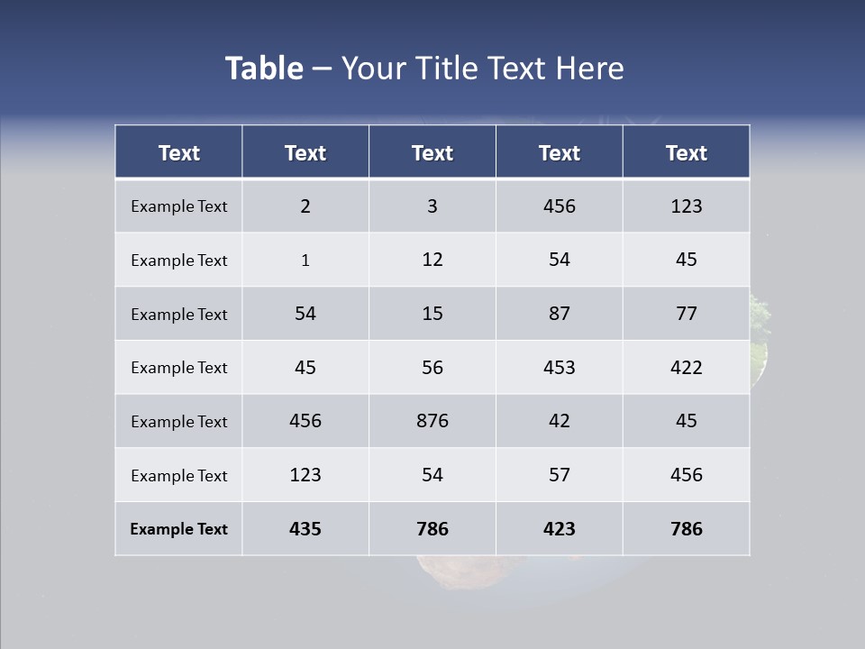 Engineering Evening Turbine PowerPoint Template