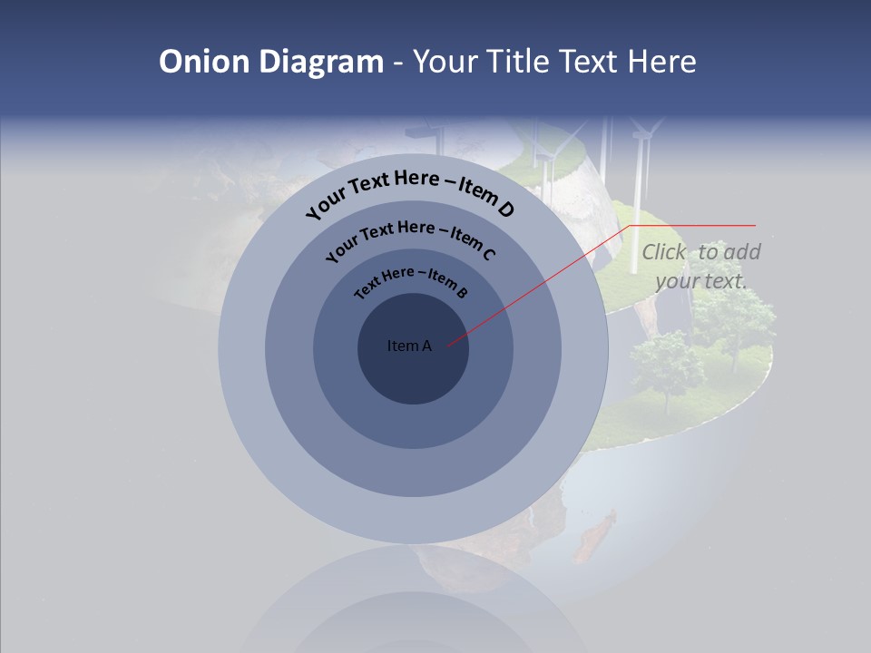 Engineering Evening Turbine PowerPoint Template