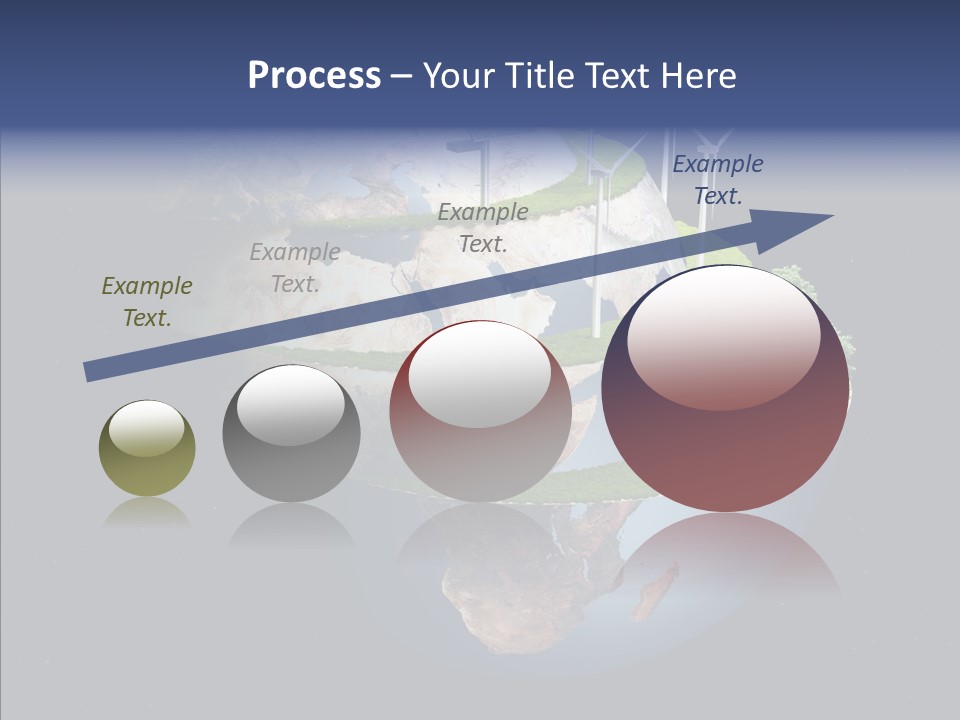 Engineering Evening Turbine PowerPoint Template