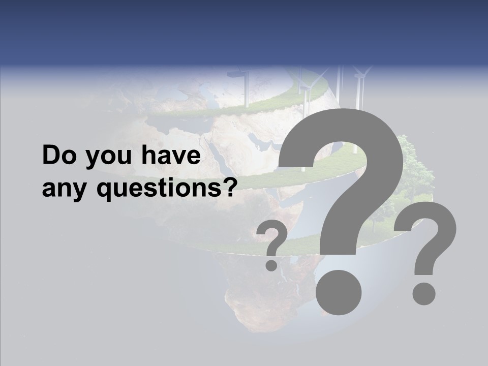 Engineering Evening Turbine PowerPoint Template