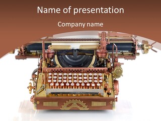 Future Homemade Vintage PowerPoint Template