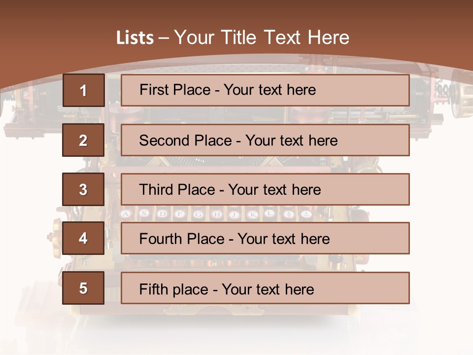 Future Homemade Vintage PowerPoint Template