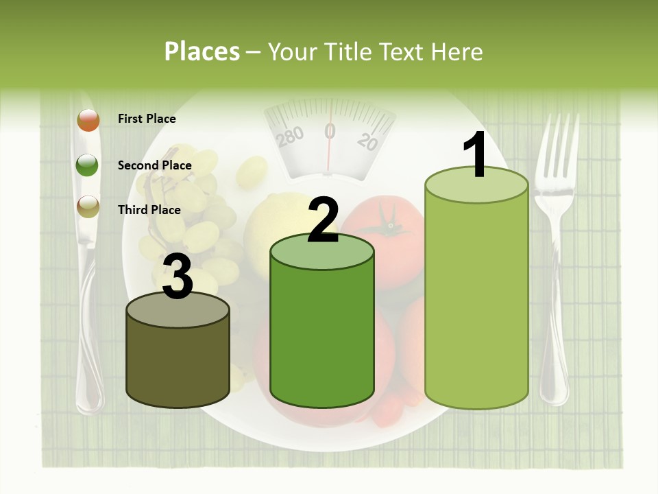 Lemon Overweight Scale PowerPoint Template