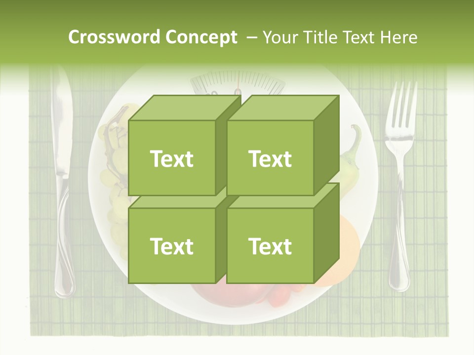Lemon Overweight Scale PowerPoint Template