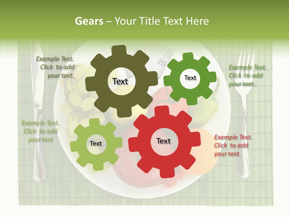 Lemon Overweight Scale PowerPoint Template