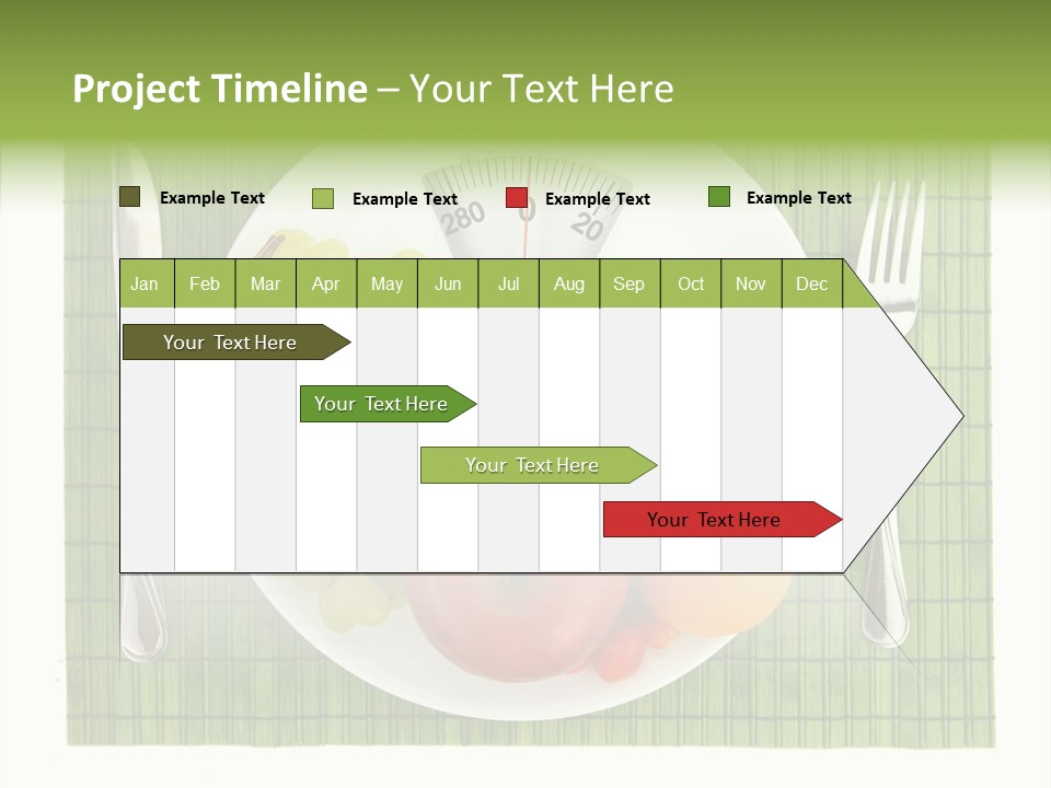 Lemon Overweight Scale PowerPoint Template