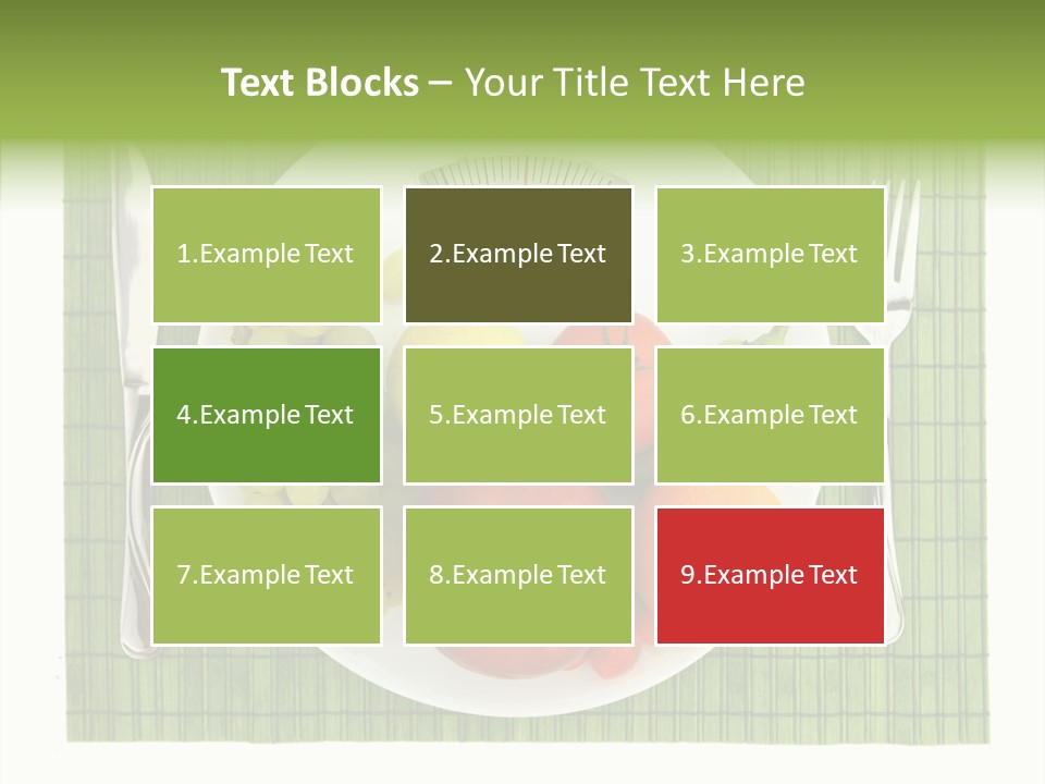 Lemon Overweight Scale PowerPoint Template