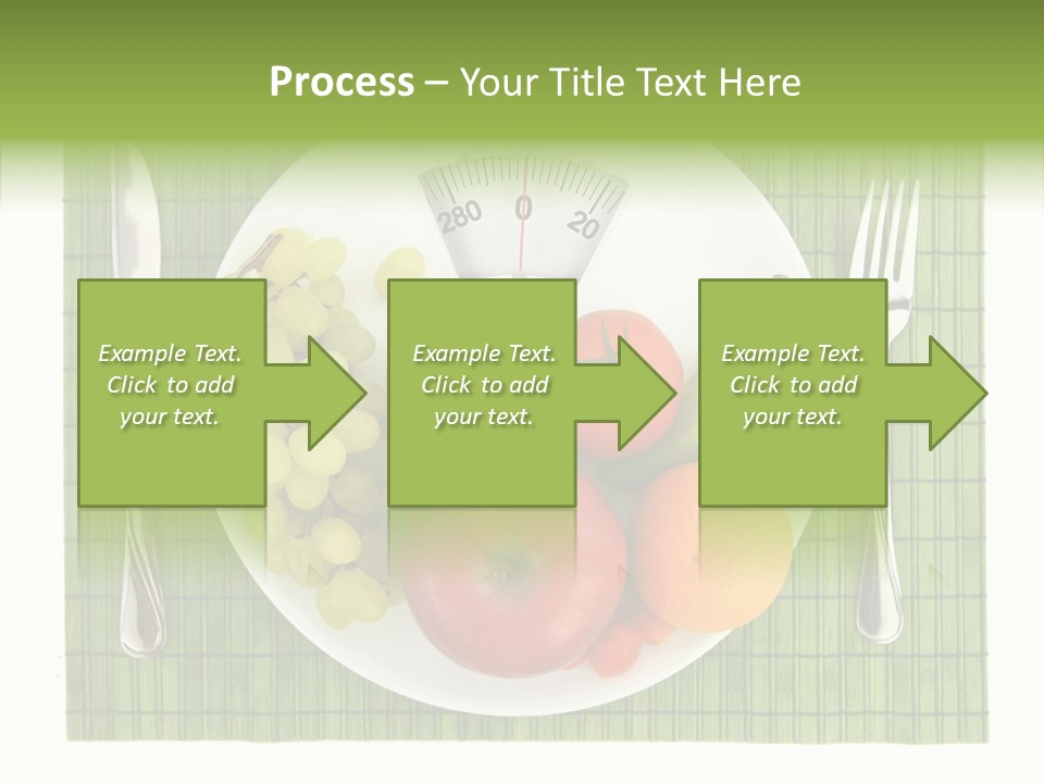 Lemon Overweight Scale PowerPoint Template