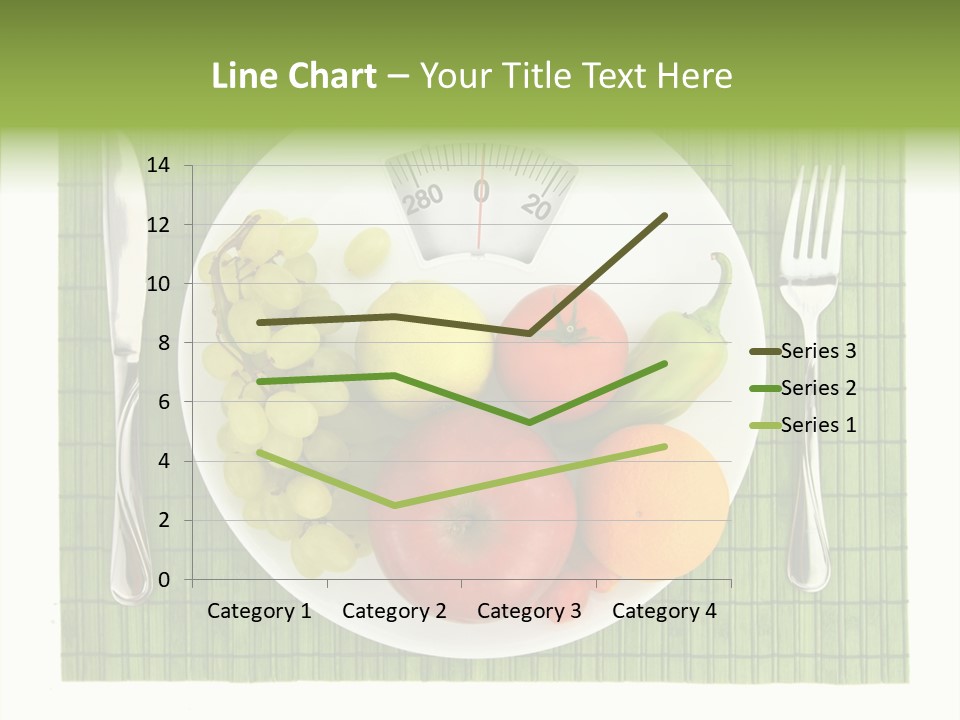 Lemon Overweight Scale PowerPoint Template
