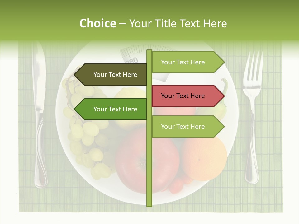 Lemon Overweight Scale PowerPoint Template