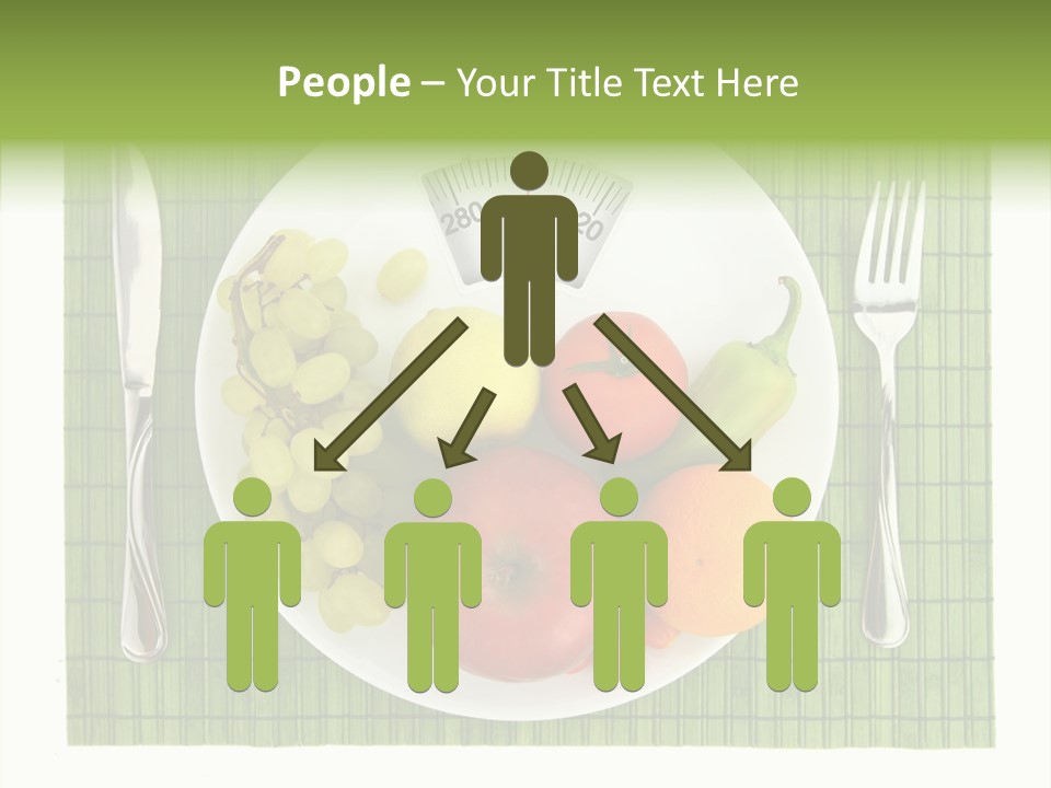 Lemon Overweight Scale PowerPoint Template