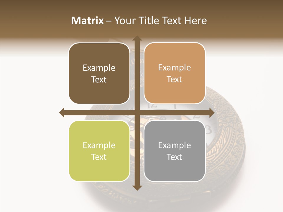 Cogs Ornate Minute PowerPoint Template