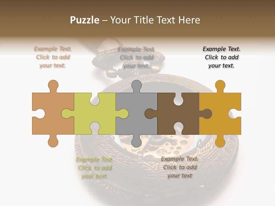 Cogs Ornate Minute PowerPoint Template