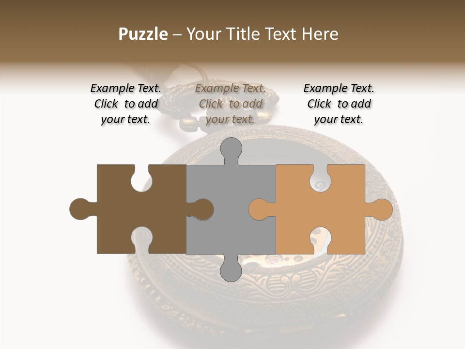 Cogs Ornate Minute PowerPoint Template