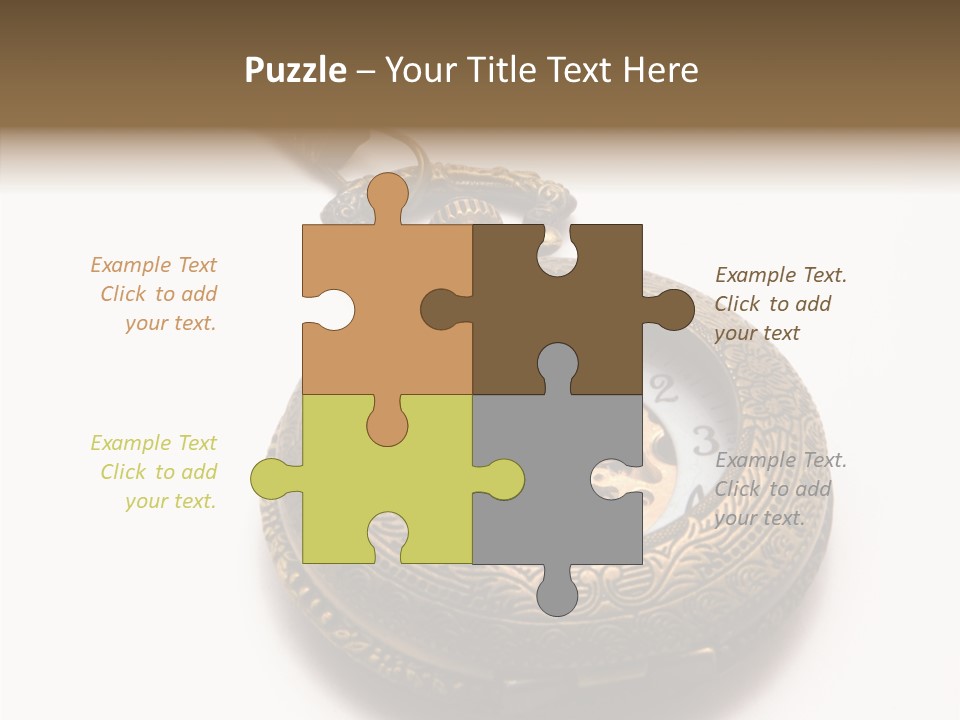 Cogs Ornate Minute PowerPoint Template