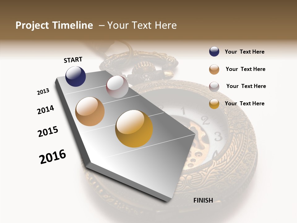 Cogs Ornate Minute PowerPoint Template