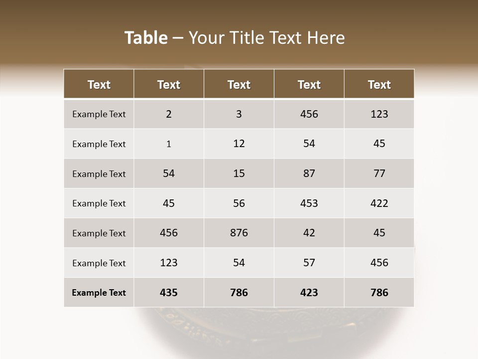 Cogs Ornate Minute PowerPoint Template
