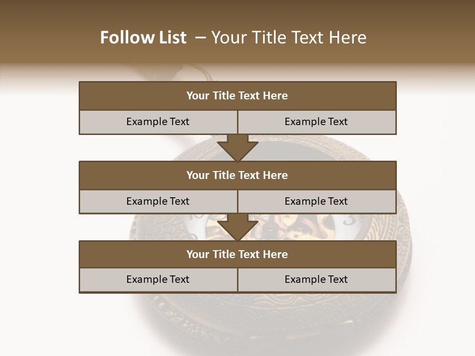 Cogs Ornate Minute PowerPoint Template
