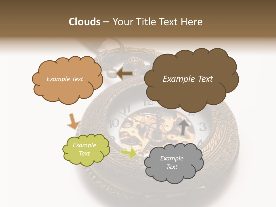 Cogs Ornate Minute PowerPoint Template