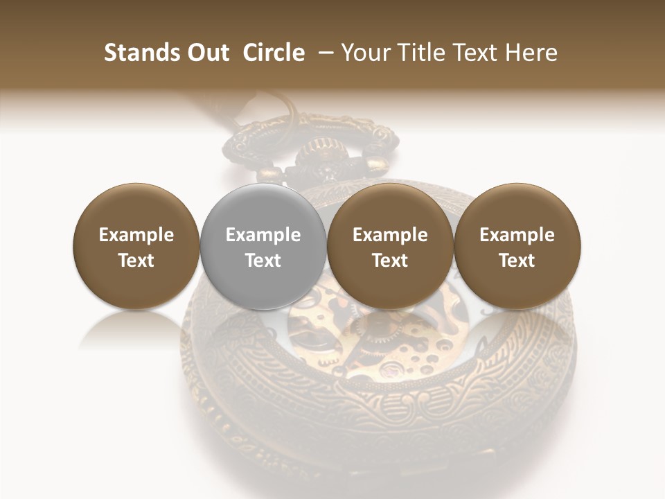Cogs Ornate Minute PowerPoint Template