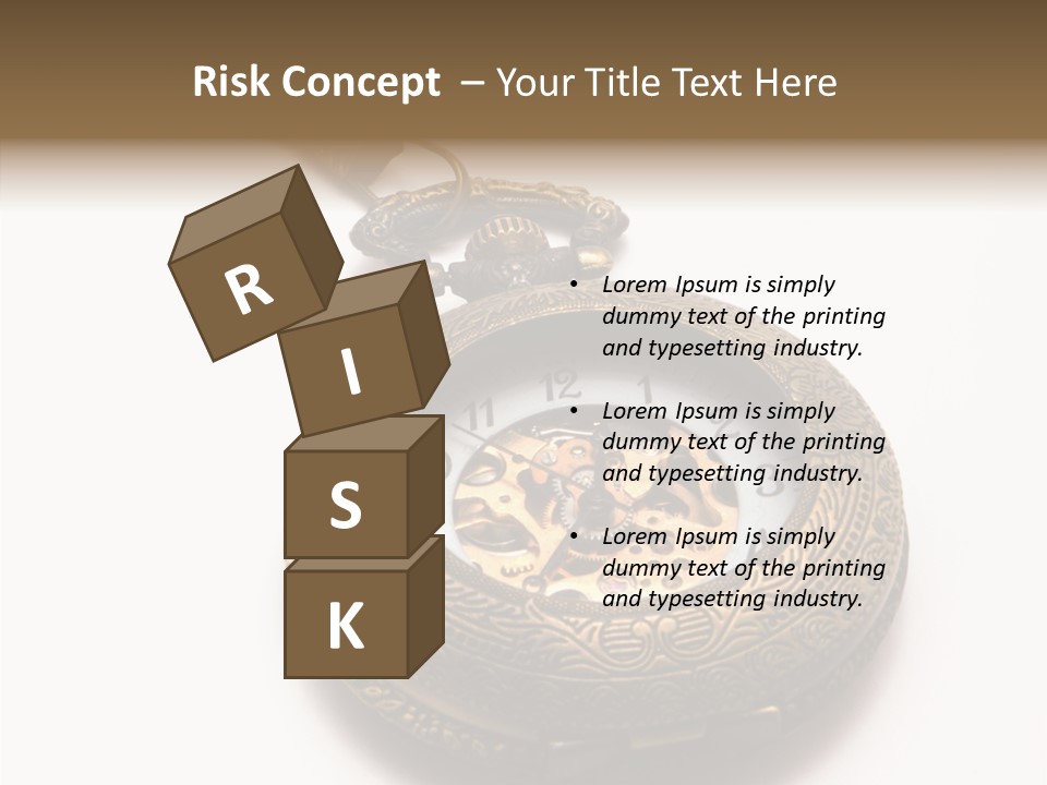 Cogs Ornate Minute PowerPoint Template