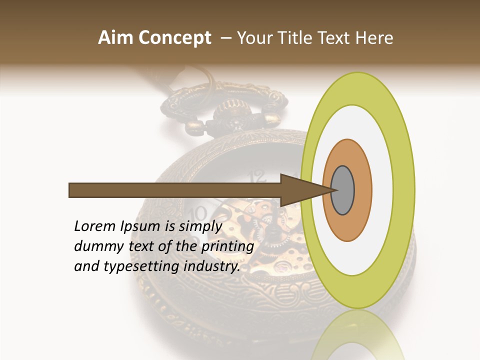 Cogs Ornate Minute PowerPoint Template